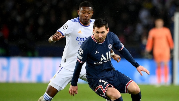 David Alaba hat mit Real Madrid bereits gegen Lionel Messi gespielt.