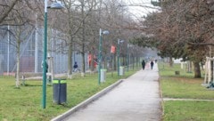 In dieser Parkanlage ist es zu dem schweren Unfall gekommen.