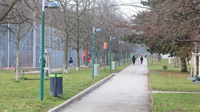 In dieser Parkanlage ist es zu dem schweren Unfall gekommen.