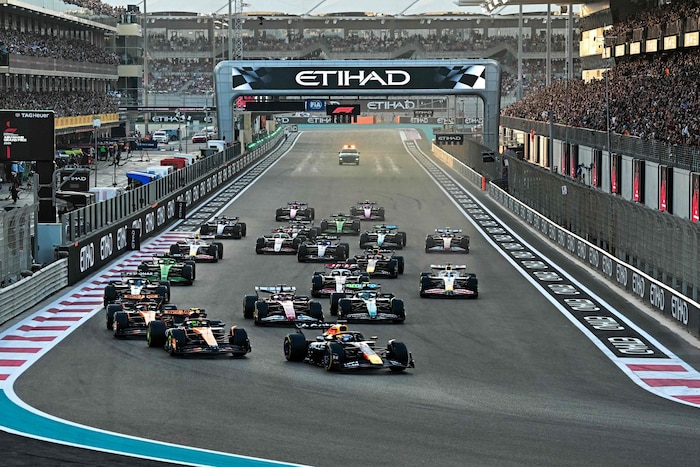 Der Start in Abu Dhabi