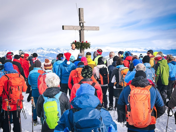 Bergseelsorger Roland Stadler fand wieder die passenden Worte.
