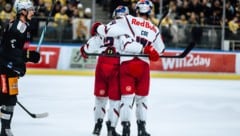 Brandon Coe glich für die Eisbullen in Wien zum 2:2 aus. 