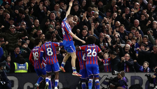 Oliver Glasners Crystal Palace steht nun schon auf dem vierten Platz der Premier League.