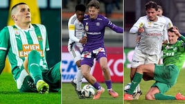 Rapid, WAC, Austria, Altach, WSG – allesamt drängen sich in der Bundesliga dicht aneinander.