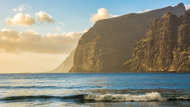 Das Drama spielte sich an den Klippen von Los Gigantes ab.