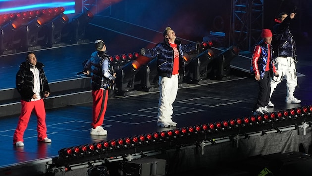 Die Backstreet Boys lieferten eine solide Show ab.