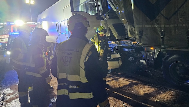 Die Hauptfeuerwache Villach und die Freiwillige Feuerwehr Vassach standen im Einsatz.