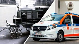 Von der Kutsche zum Hightech-Notarztwagen. Das Rettungswesen in Wien machte eine erstaunliche ...