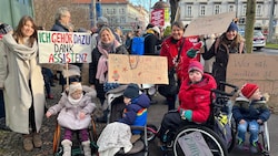 Am 8. Dezember gingen in Graz Betroffene für mehr Assistenzen auf die Straße