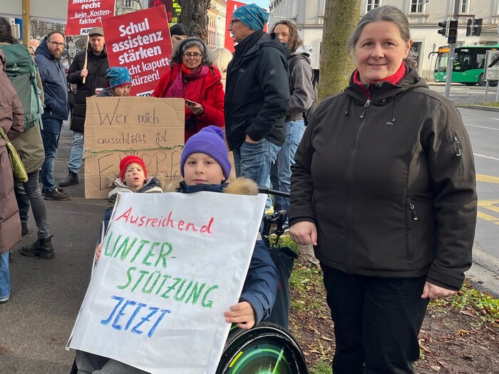Marie Luise Florineth und ihr Sohn Leo aus Hausmannstätten