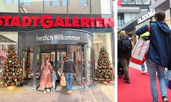 In den StadtGalerien in Schwaz (links) schaute die „Krone“ kurz vor Mittag vorbei. Zu dem ...