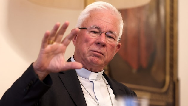 Zu den Nonnen von Goldenstein wollte sich der Erzbischof eigentlich gar nicht äußern.