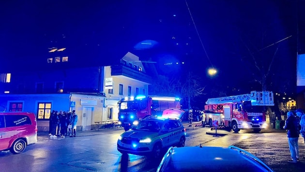 Die Gäste mussten aus dem Lokal evakuiert werden.