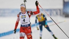 Lisa Hauser gewann die Verfolgung in Östersund (Sd).