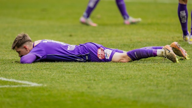 Austria Klagenfurts Mannen, die derzeit auf drei Monatsgehälter warten, stecken im ...