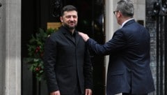 Selenskyj und Starmer bei ihrer Zusammenkunft in der britischen Hauptstadt