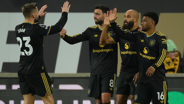 Jubel bei Manchester United