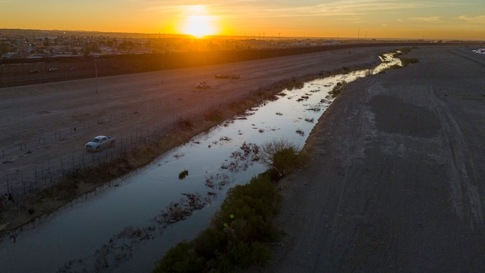 Der Grenzfluss Rio Grande