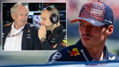 Max Verstappen (re.) verliert gleich zwei wichtige Stützen: Helmut Marko und Gianpiero Lambiase.