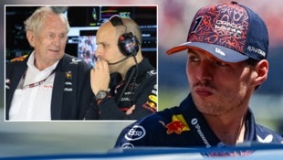 Max Verstappen (re.) verliert gleich zwei wichtige Stützen: Helmut Marko und Gianpiero Lambiase.