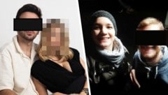 Die beiden Fälle der mutmaßlichen Femizide von Stefi (im Bild links) und Jenni (im Bild rechts) ...