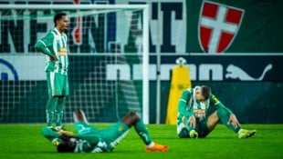 Rapids Spieler gleichen einem Häufchen Elend.