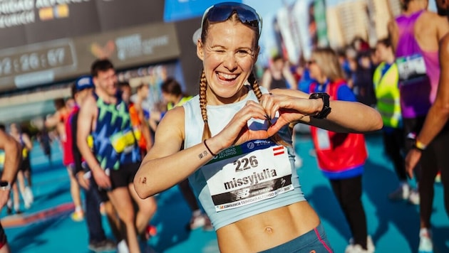 Peilt in Linz einen ÖLV-Marathonrekord an: Julia Mayer.