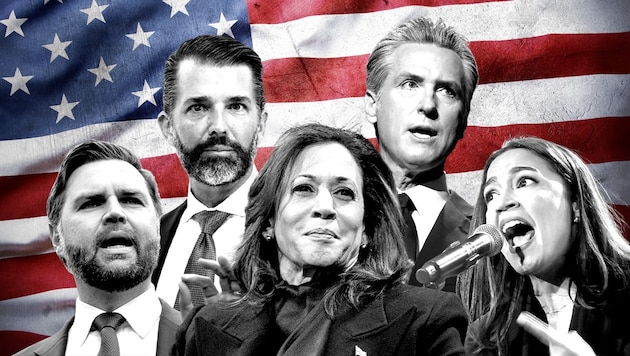 Wer folgt Donald Trump an der Spitze der USA nach: Vance, Trump Jr., Harris, Newsome oder ...