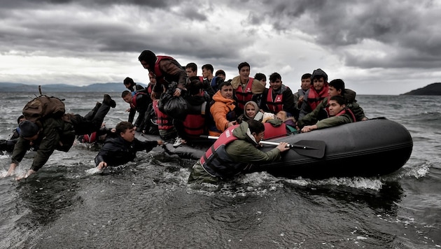 2024 sind über 60.000 Asylsuchende nach Griechenland gekommen. (Symbolbild)
