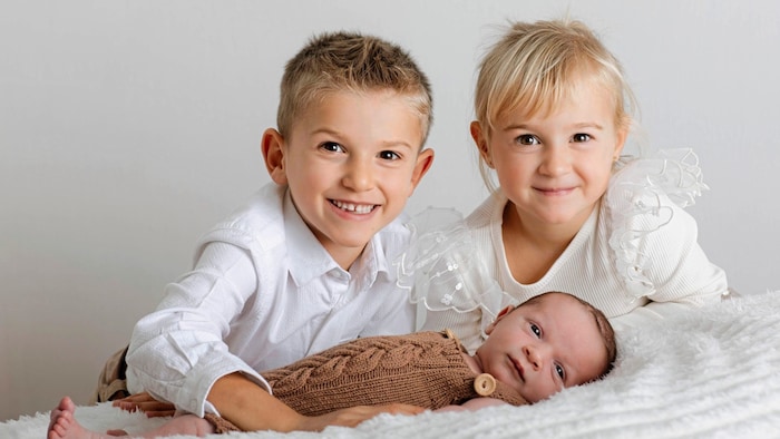 Michael, Johanna und Baby Leopold aus Thal bei Graz