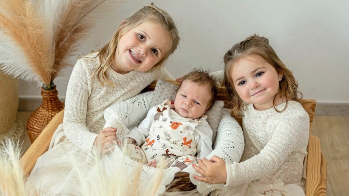Leonie, Elisa und Baby Julius aus Gröbming