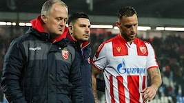 Marko Arnautović musste am 27. November in der Europa League gegen FCSB Bukarest verletzt ...