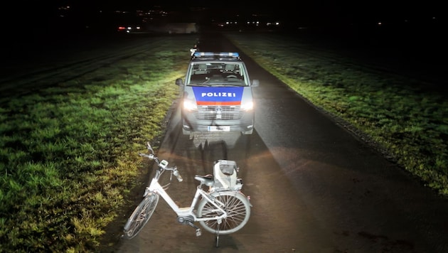 Die Unfallstelle in Lustenau.