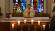 Militärpfarrer Alexander Wessely zelebrierte eine Messe mit Prominenz, Wegbegleitern, Kameraden, ...