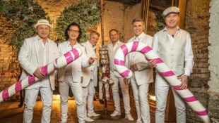 Da war die Welt noch in Ordnung: Didi Ganshofer  (3. v.li.) wird beim Konzert am Mittwoch fehlen