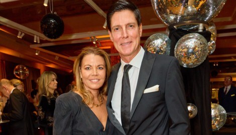 Marion POpp und Marcus Höfl im November bei der Veranstaltung 25 Jahre „Brot gegen Not“ im Grand ...