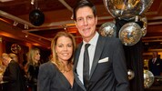 Marion POpp und Marcus Höfl im November bei der Veranstaltung 25 Jahre „Brot gegen Not“ im Grand ...