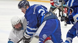 Marlon Wolf und Paternion (re.) hielten die Seelöwen mit Peter Kasper in Schach