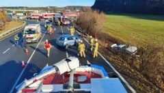 Die Freiwillige Feuerwehr Neumarkt am Wallersee unterstützte die Florianis aus Straßwalchen.