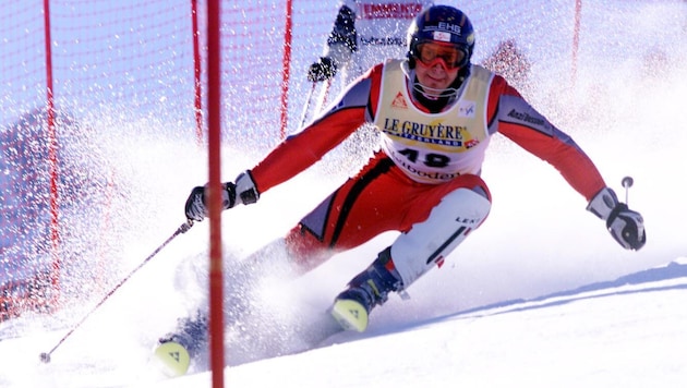 Pierre Egger war bei sieben Weltcupslaloms am Start,