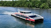 Twin City Liner verkehrt zwischen Wien und Bratislava. 