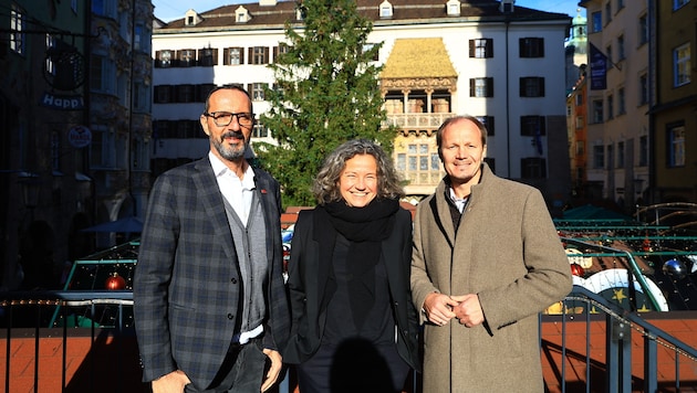 Erwarten Tausende Gäste: Mölk, Kiesling, Anzengruber (v.li.).