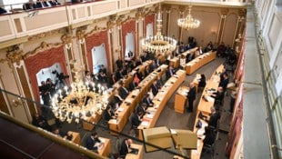 Drei Tage lang wird im Linzer Landhaus jetzt über den Haushalt für 2026 debattiert. 