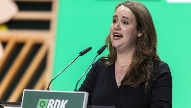 Ricarda Lang wurde im Zuge ihrer politischen Karriere immer wieder zur Zielscheibe von Männern ...