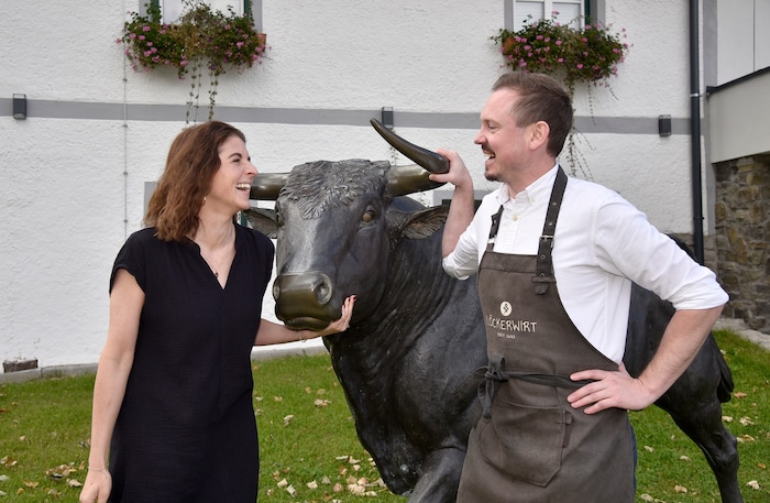 Tina und Leonhard Löcker vom gleichnahmigen Wirt