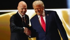 Gianni Infantino und Donald Trump