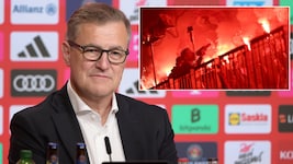 Bayerns Vorstandschef Jan-Christian Dreesen verurteilte die Pyro-Aktion der Fans.