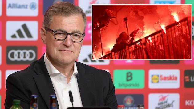 Bayerns Vorstandschef Jan-Christian Dreesen verurteilte die Pyro-Aktion der Fans.