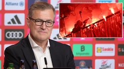 Bayerns Vorstandschef Jan-Christian Dreesen verurteilte die Pyro-Aktion der Fans.