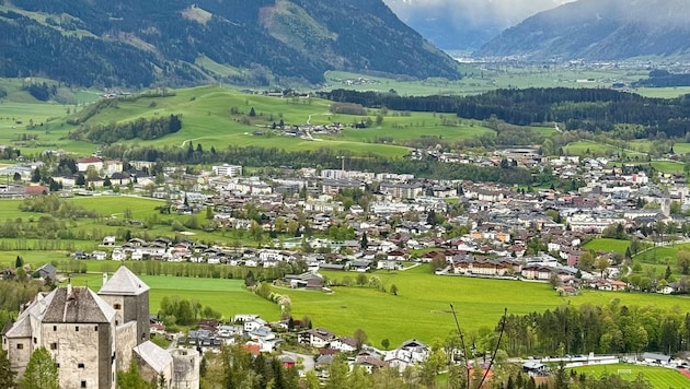 Blick auf Saalfelden